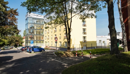 Domov Alzheimer Most venkovní prostory