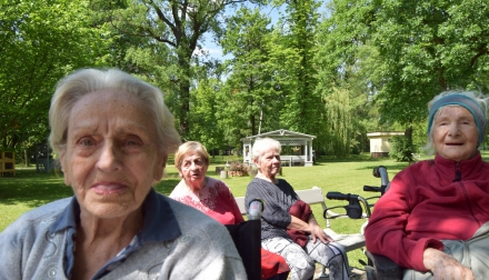 Domov Alzheimer Darkov kácení májky