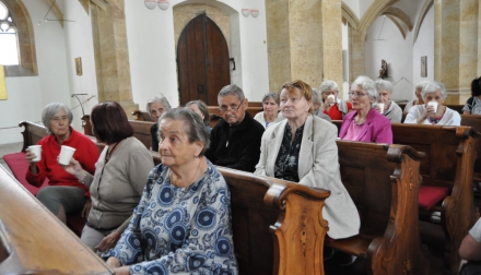 Domov Alzheimer Most exkurze kostel