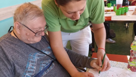 Domov Alzheimer Darkov Říjnové aktivizace