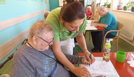 Domov Alzheimer Darkov Říjnové aktivizace