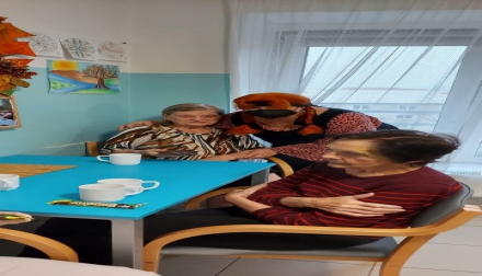 Sobota plná sladkostí a her Domov Alzheimer